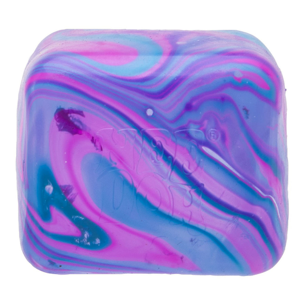 NeeDoh Nice Cube Swirl pink, purple.