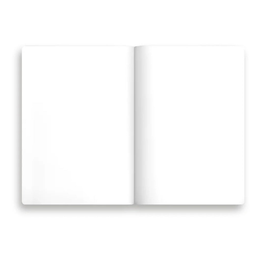 Neon Floral Premium Stitched Notebook Set blank.