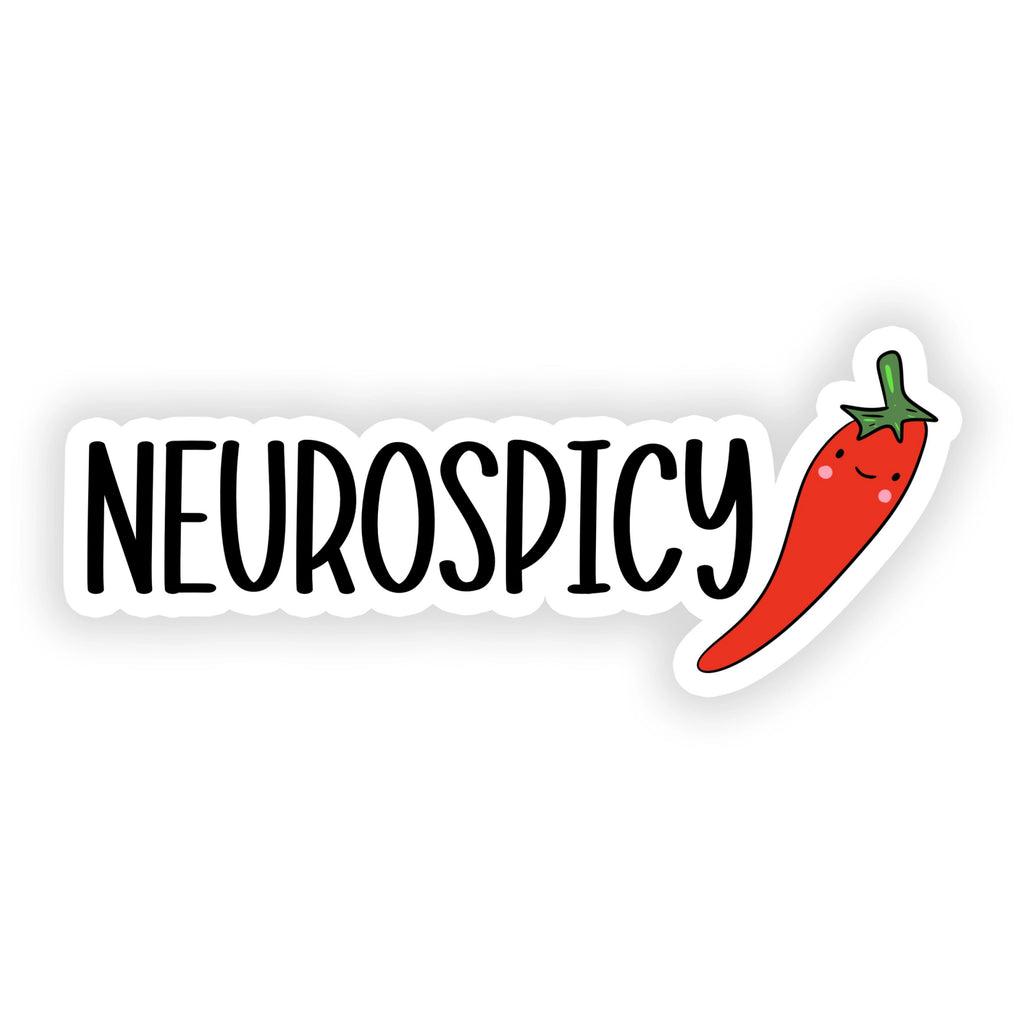 Neurospicy Sticker.