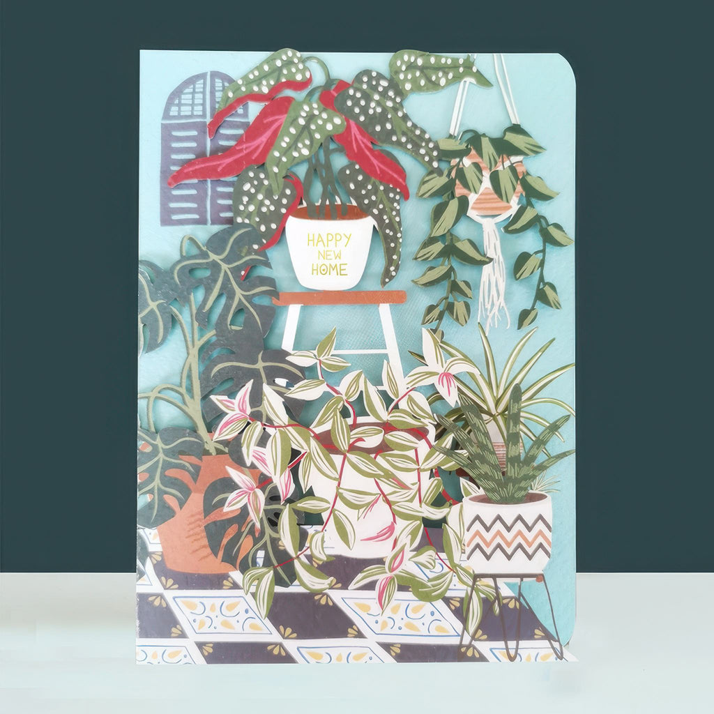 New Home Laser Cut Card.