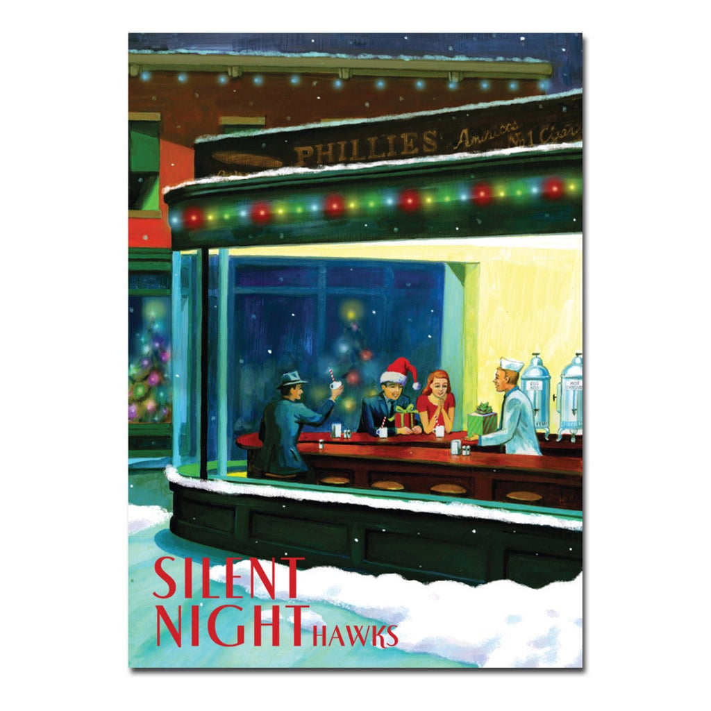 Nighthawks Holiday Card.