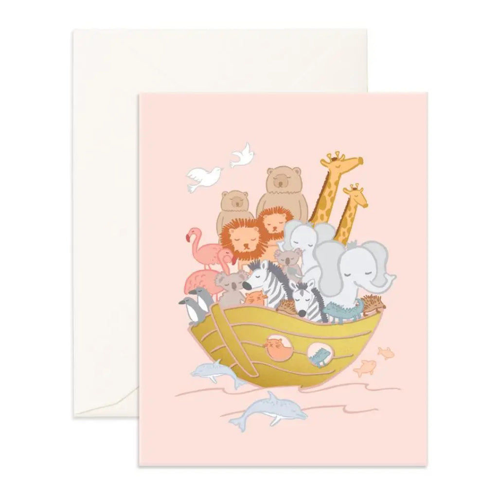 Noah's Ark Greeting Card.
