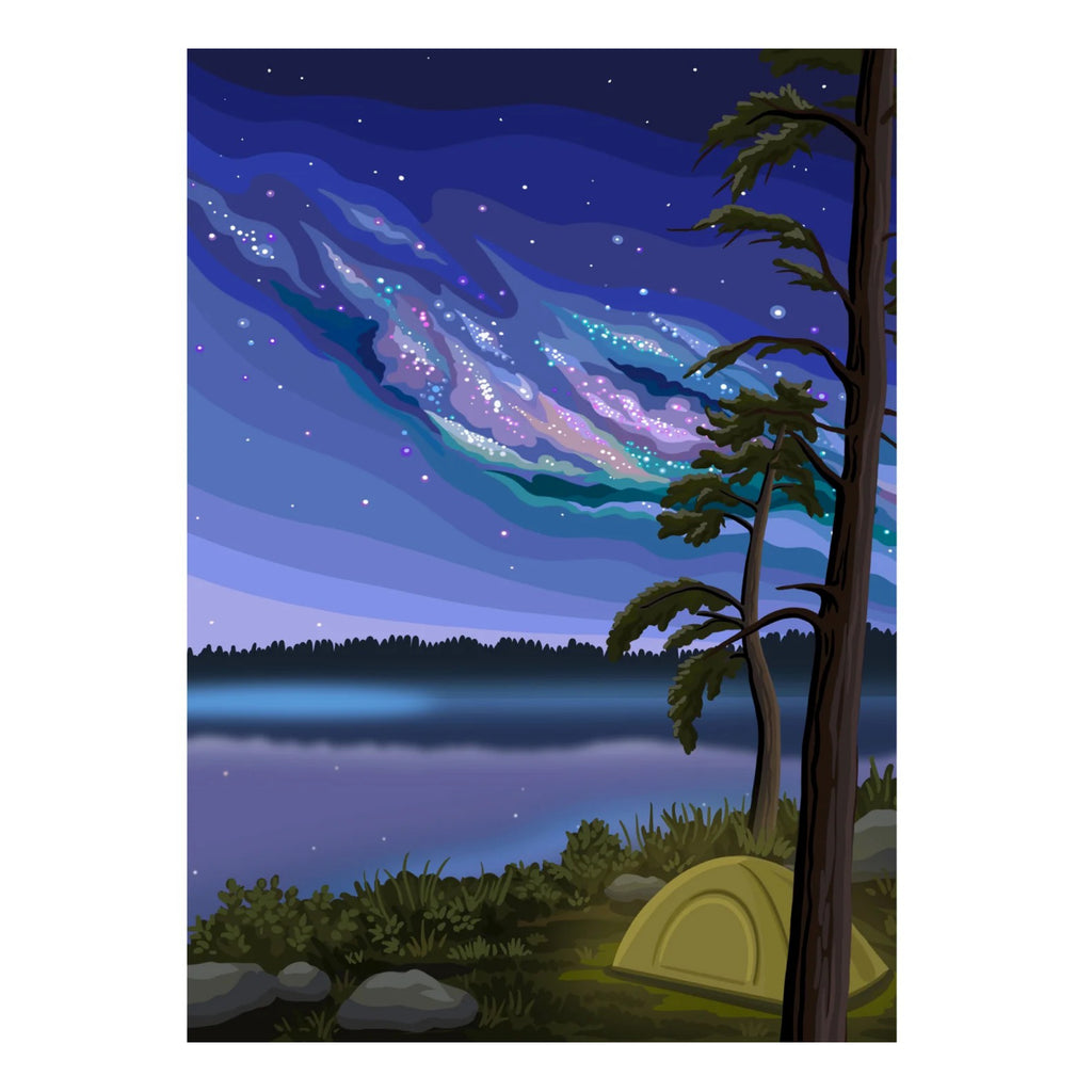 Northern Camping Puzzle.