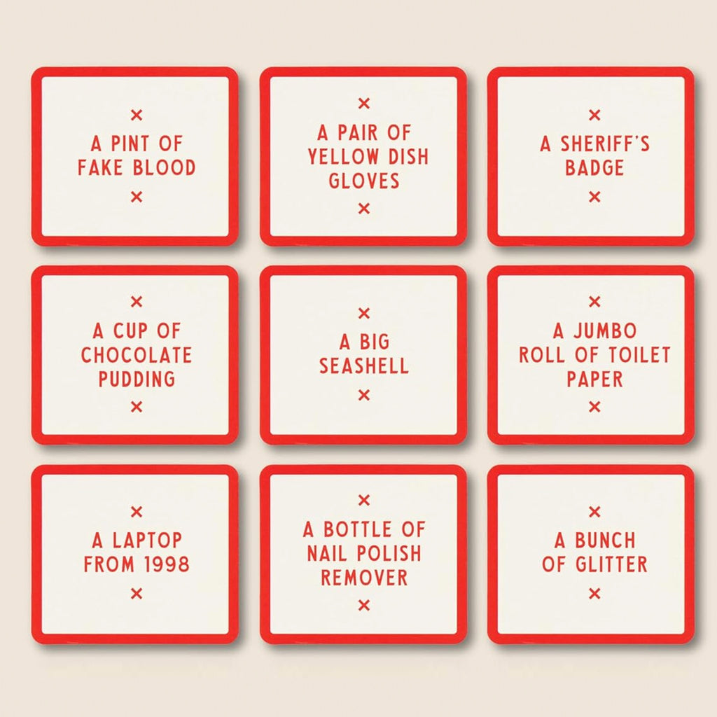 Not Today Murder Game sample cards 1.