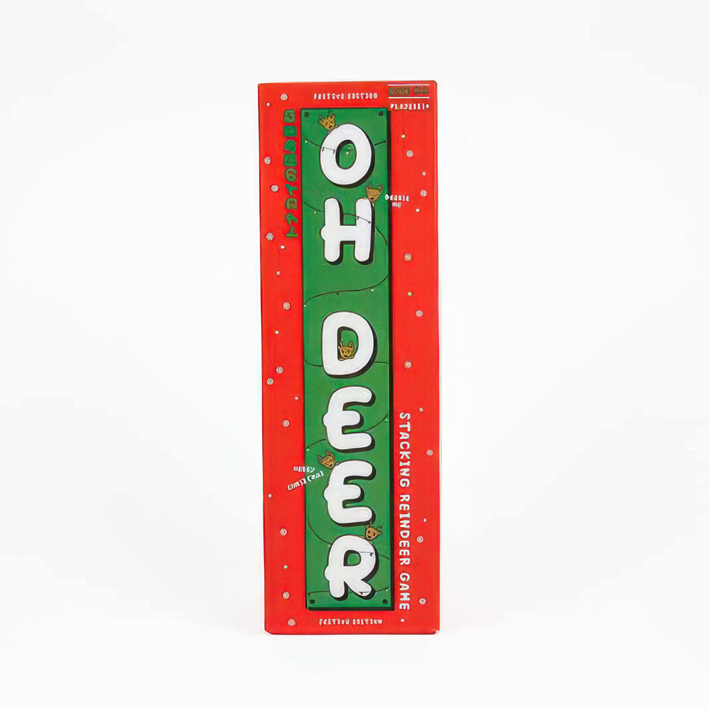 Oh Deer Reindeer Stacking Game packaging.
