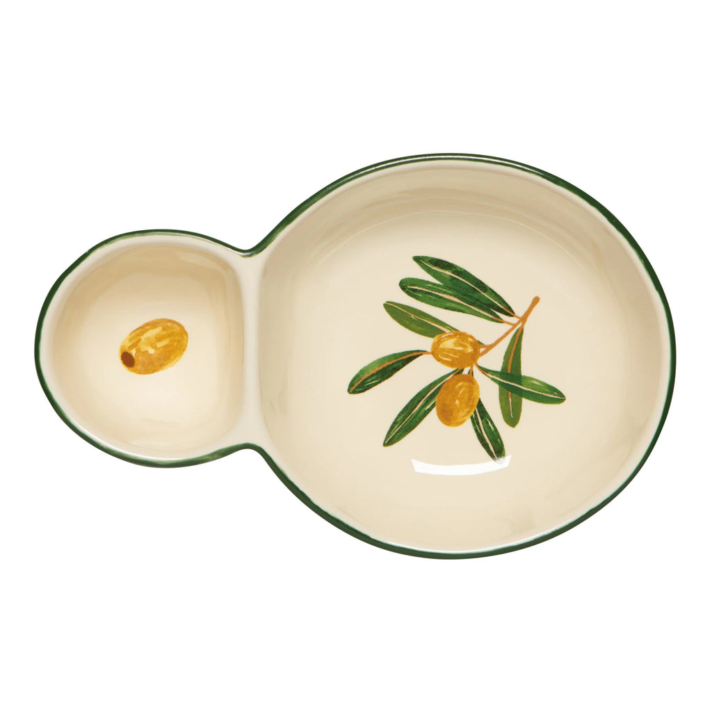 Olive Divided Dish.