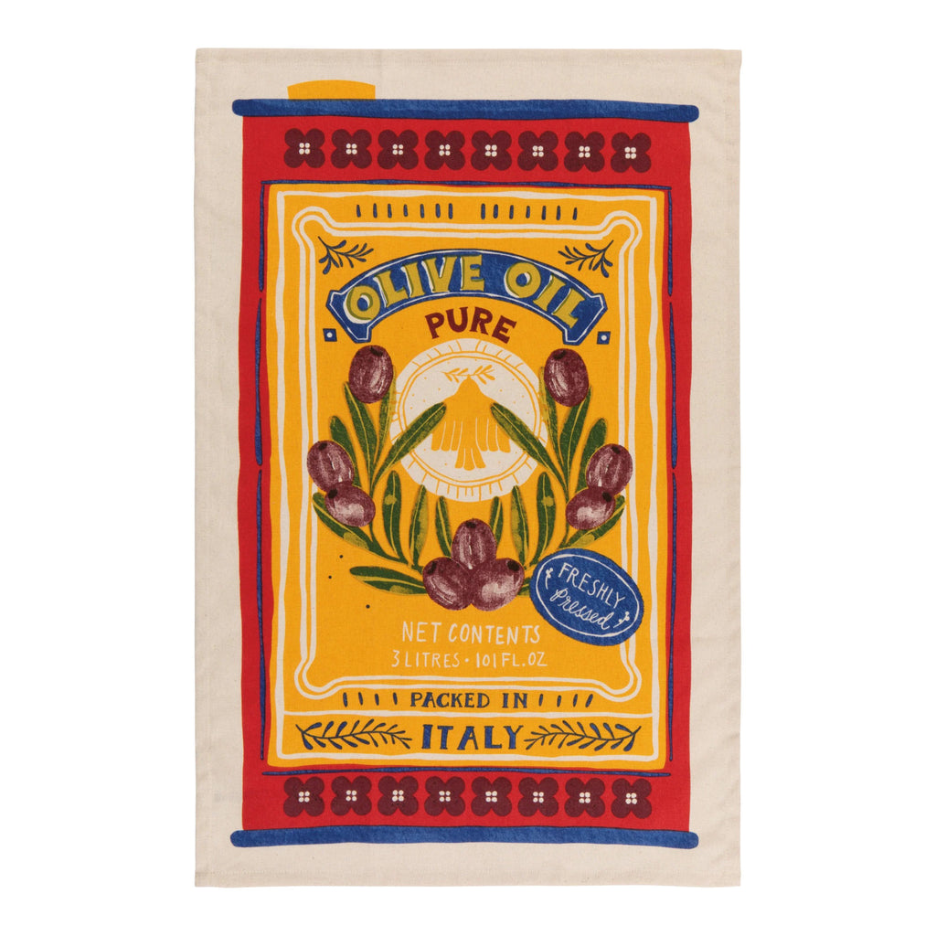 Olive Oil Dishtowel.