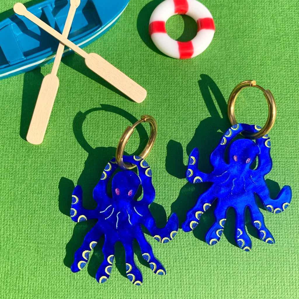 Ollie Octopus Earrings.