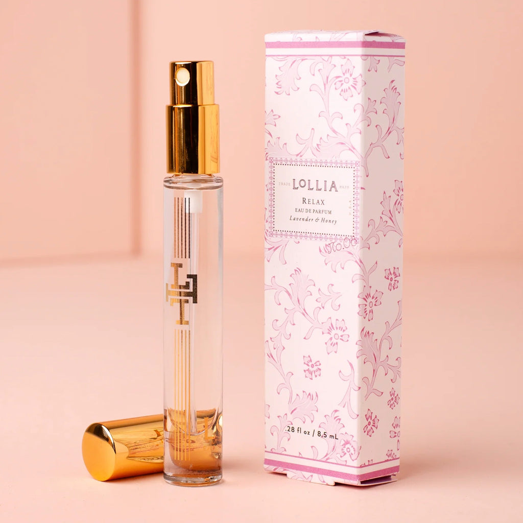 Open view of Relax Travel Eau De Parfum.