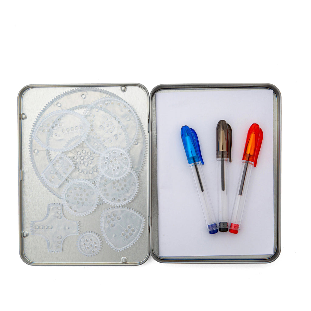 Open view of Spiral Doodle Kit.