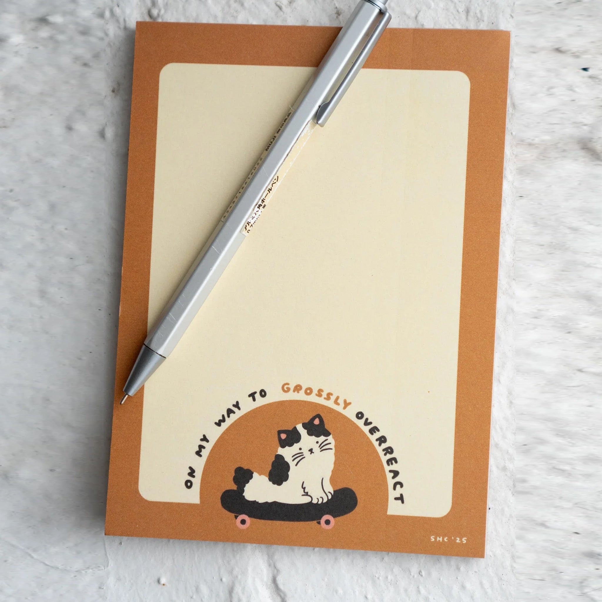 Overreact Notepad | Stay Home Club – Outer Layer