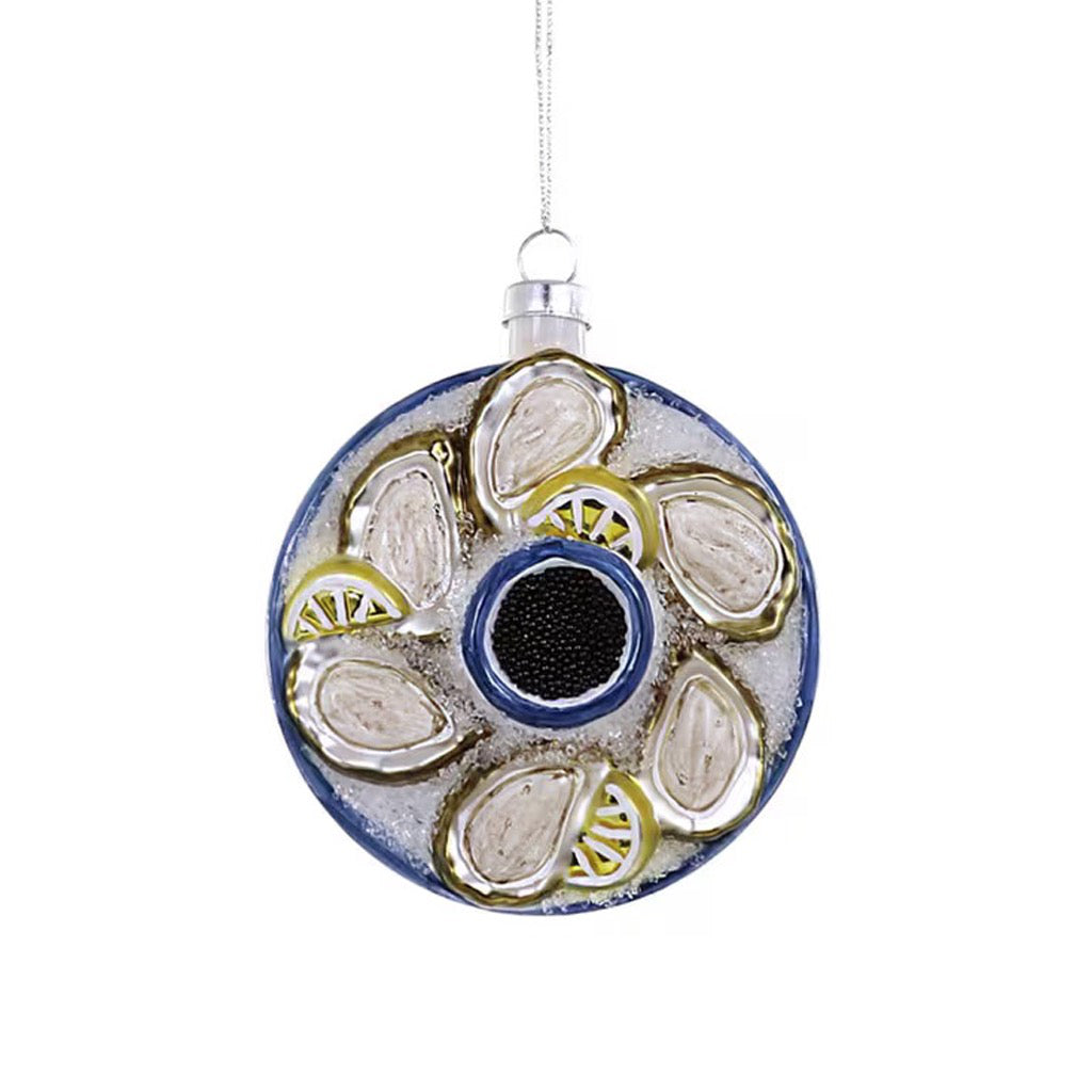 Oyster With Caviar Ornament.