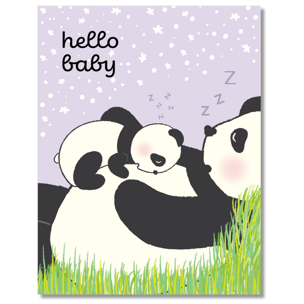 Panda Baby Card.