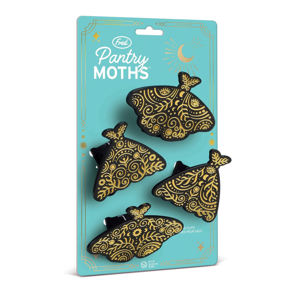 Pantry Moths Bag Clips packaging.