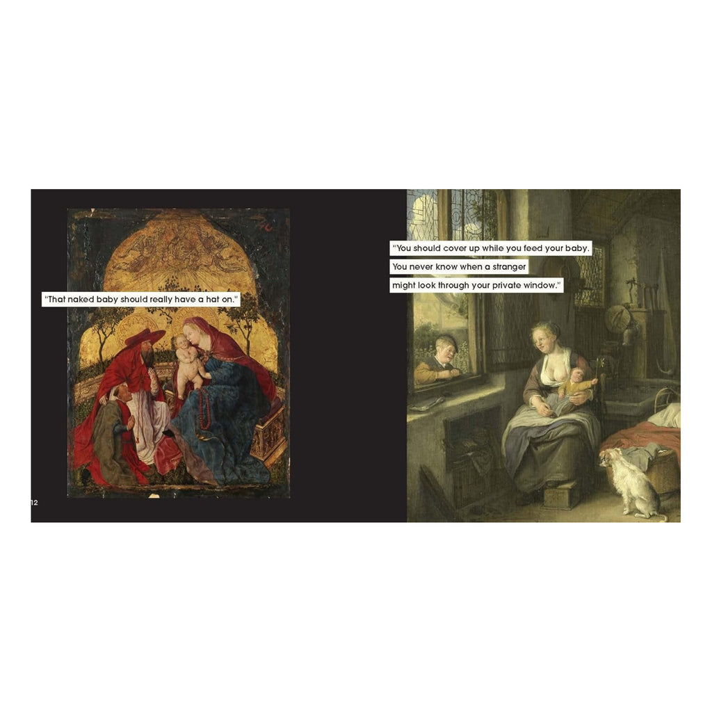 Parenting Advice To Ignore In Art And Life - sample spread 1.