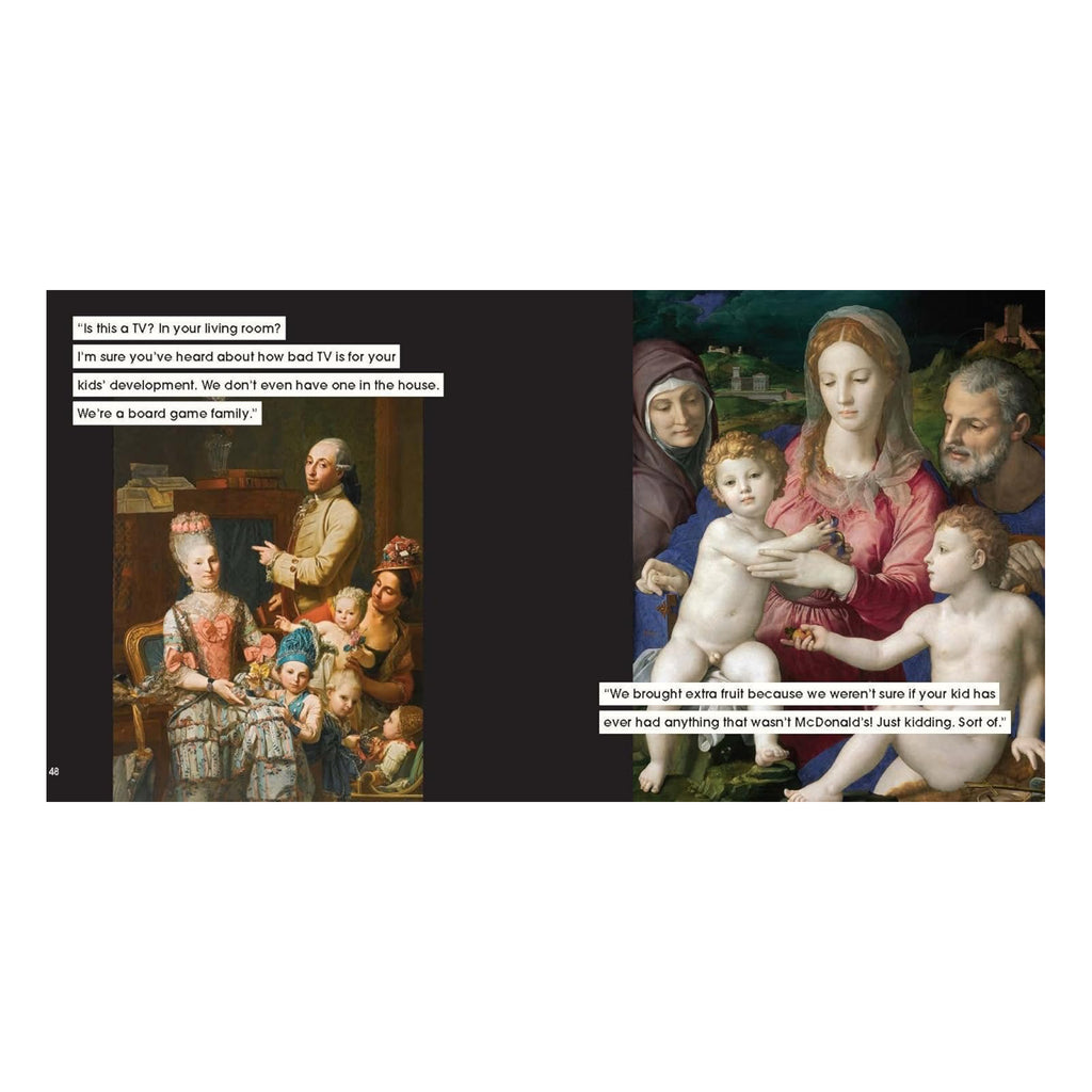 Parenting Advice To Ignore In Art And Life - sample spread 3.