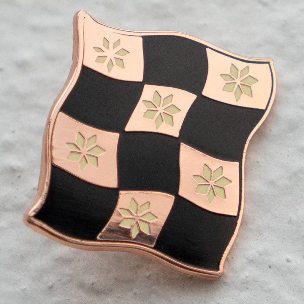 Patchwork Pin.