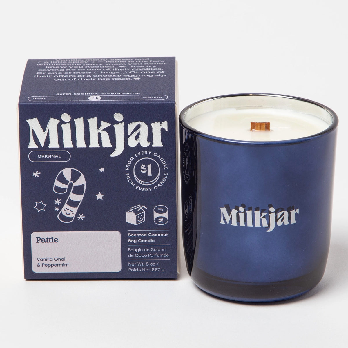 Pattie Coconut Soy Candle | Milk Jar Candle Co. – Outer Layer