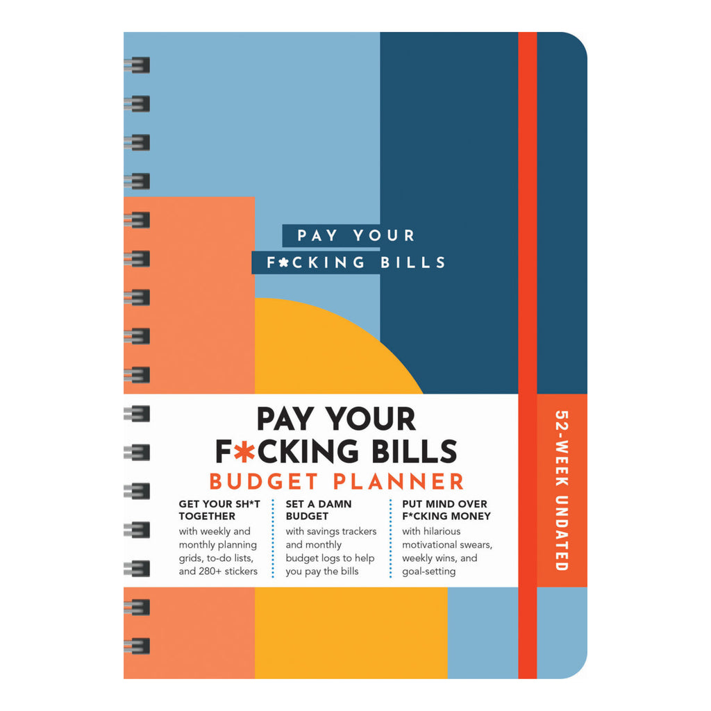 Pay Your F*cking Bills Budget Planner.