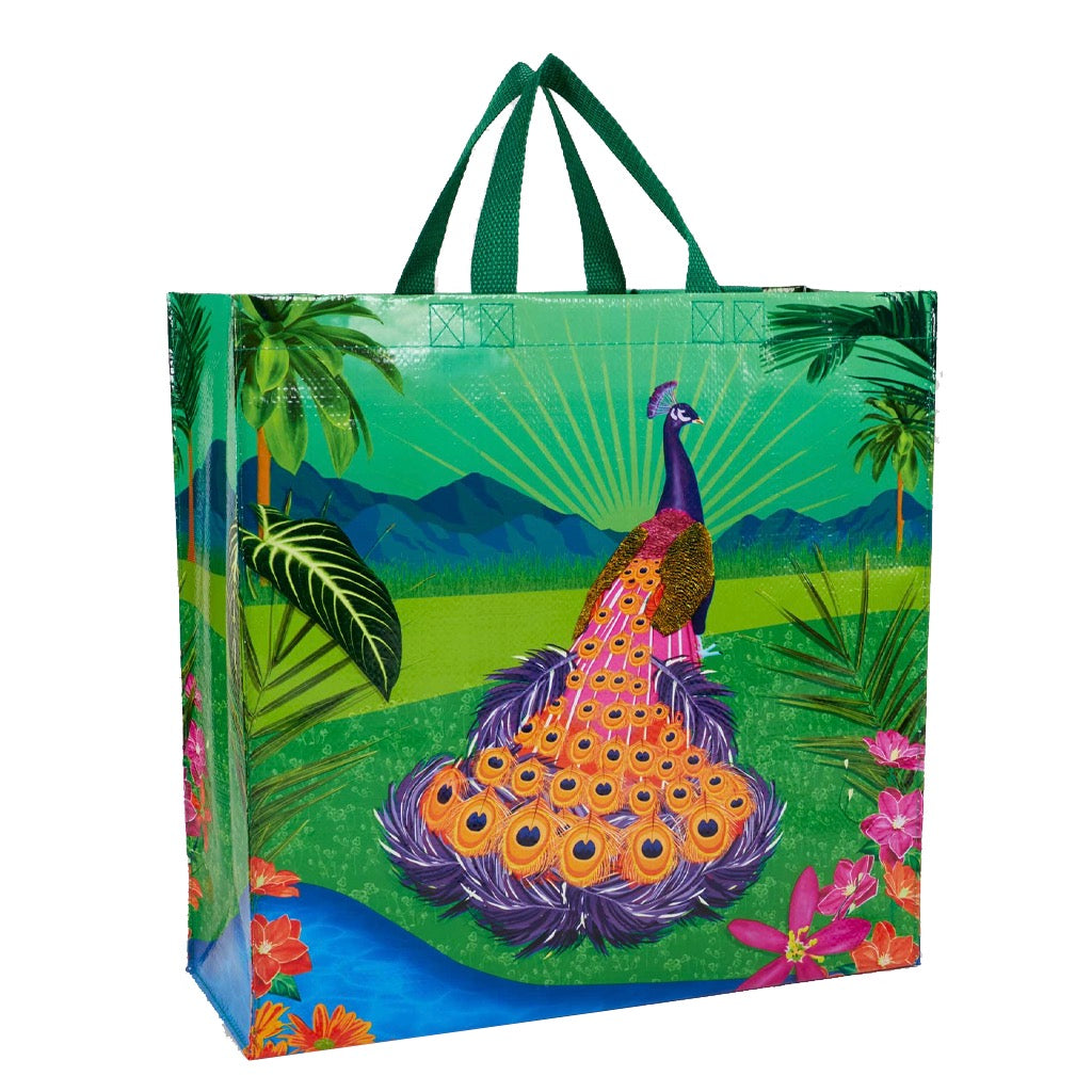 Peacock Paradise Shopper.