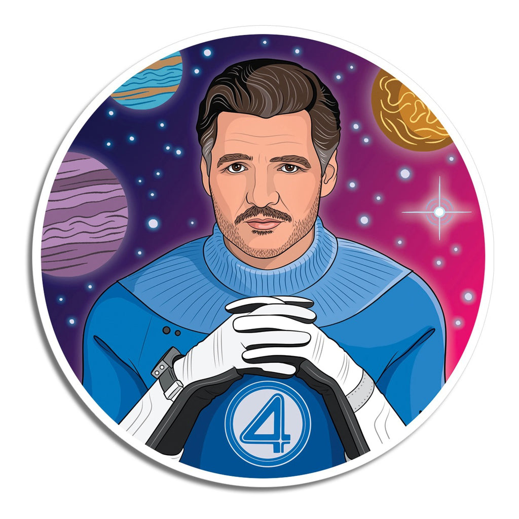 Pedro Mister Fantastic Sticker.