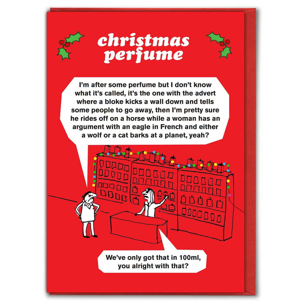 Perfume Christmas Card.