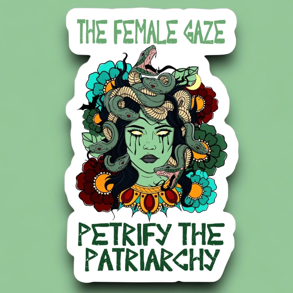 Petrify The Patriarchy Sticker.