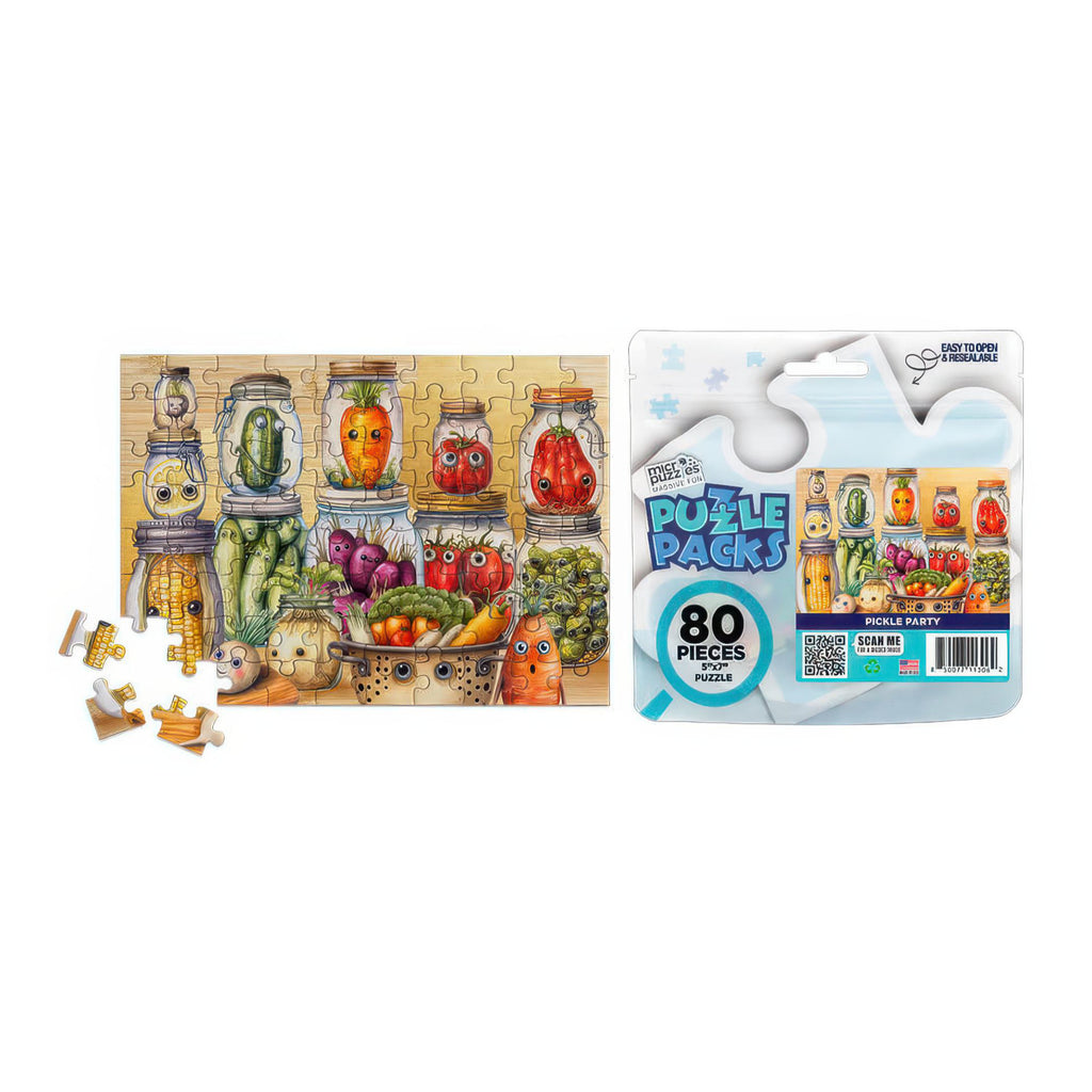 Pickle Party Puzzle Pack packaging.