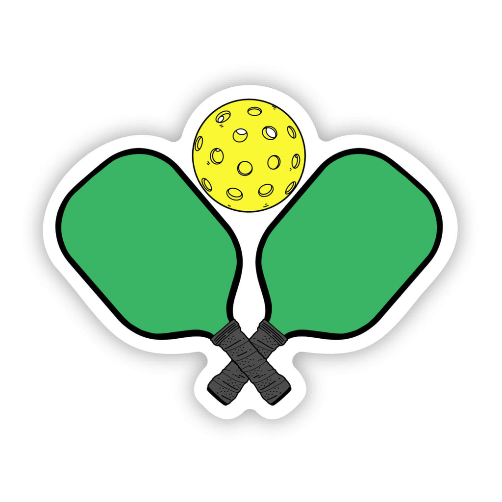 Pickleball Paddles Sticker.