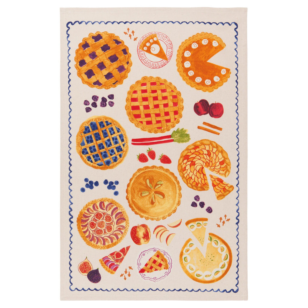 Pie dish towel.