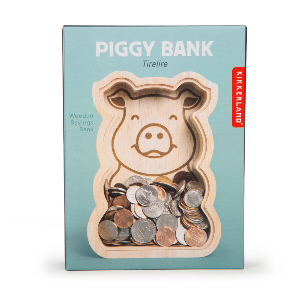 Piggy Bank packaging.