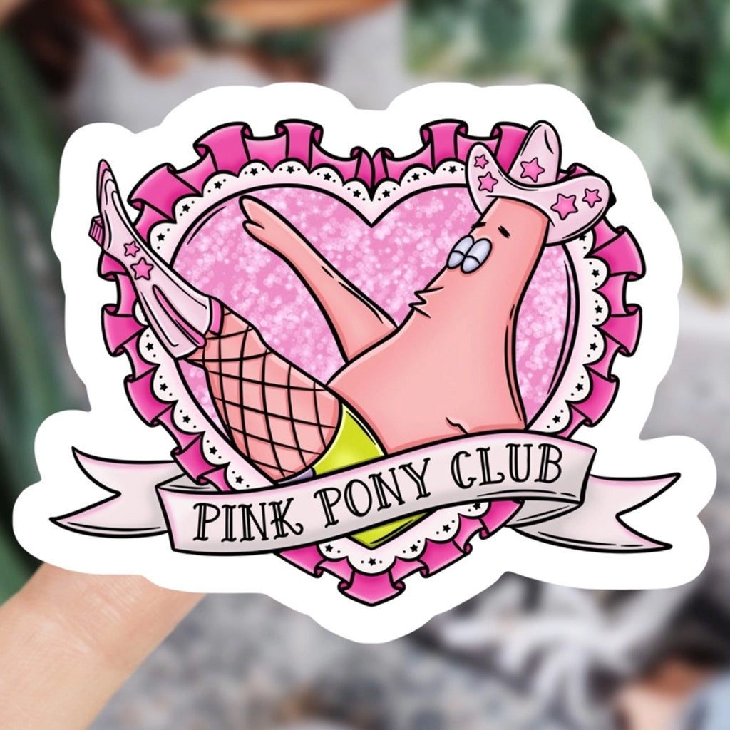 Pink Pony Club Sticker.