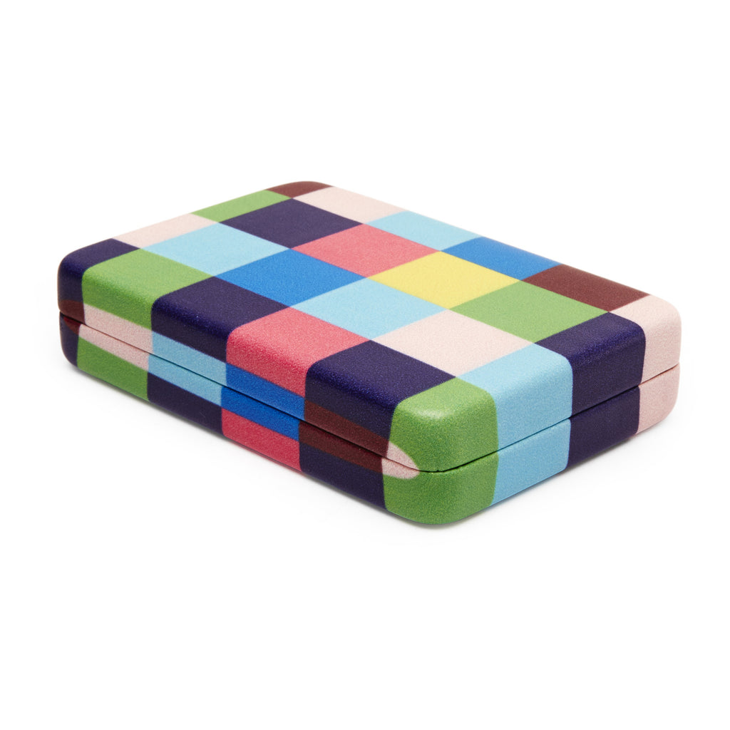 Plaid Travel Jewelry Case.