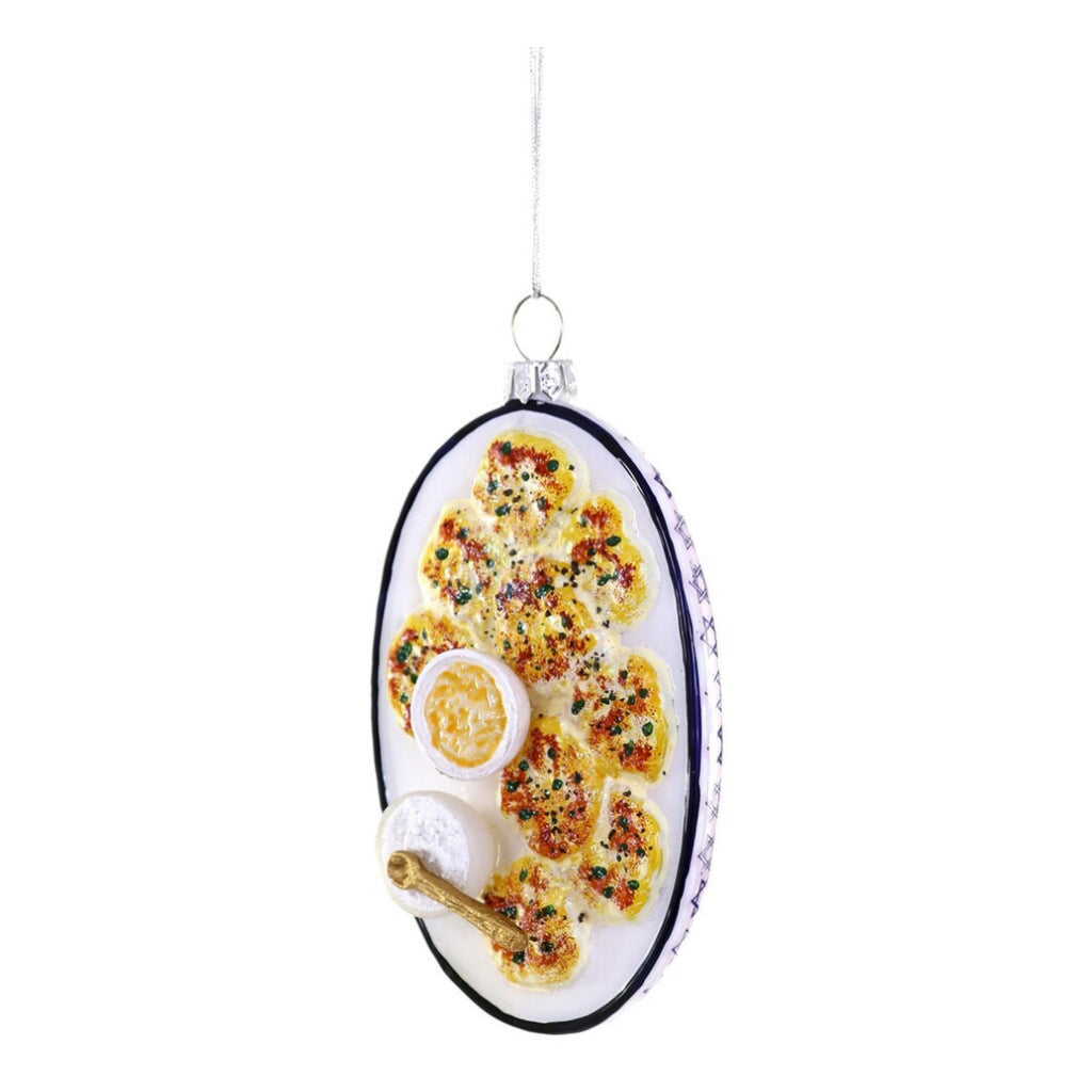 Plate Of Latkes Ornament.
