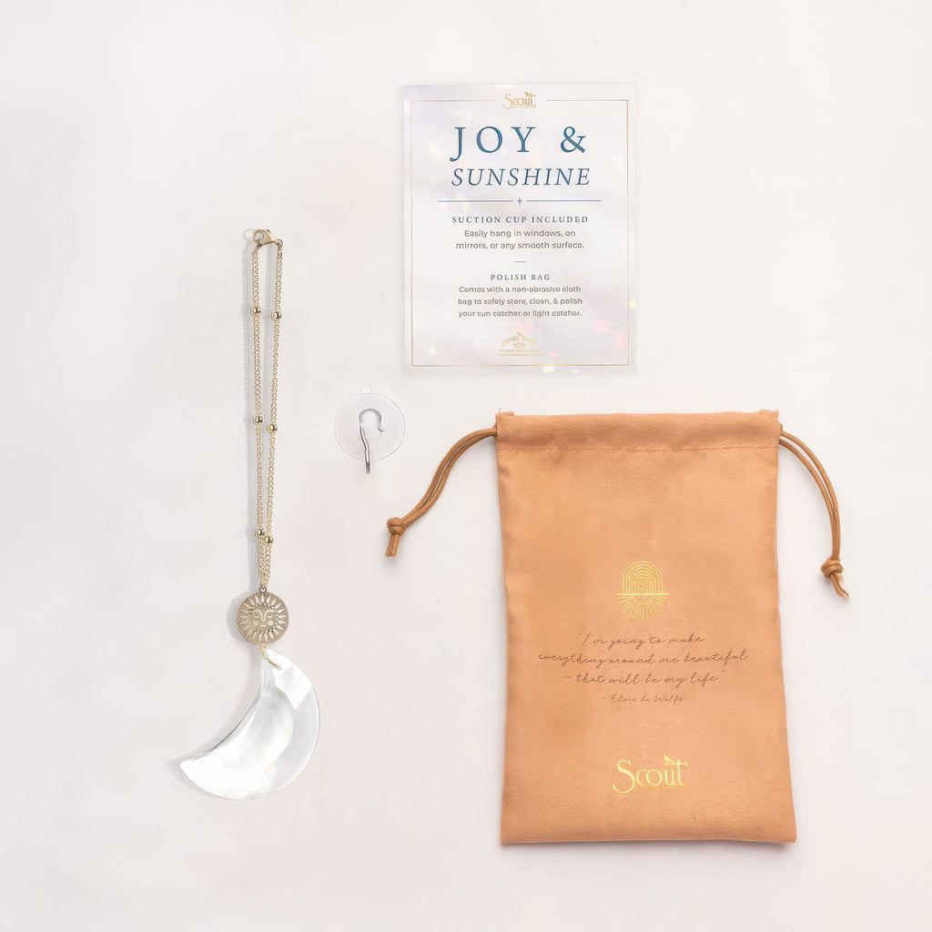 Pocket Suncatcher Sunface contents.