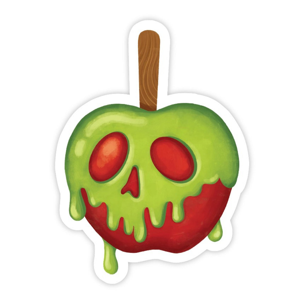 Poison Candy Apple Sticker.