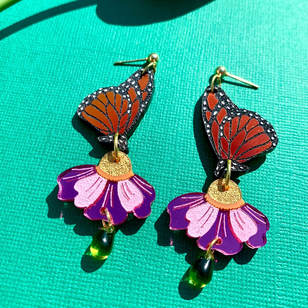 Polly Pollinator Earrings.