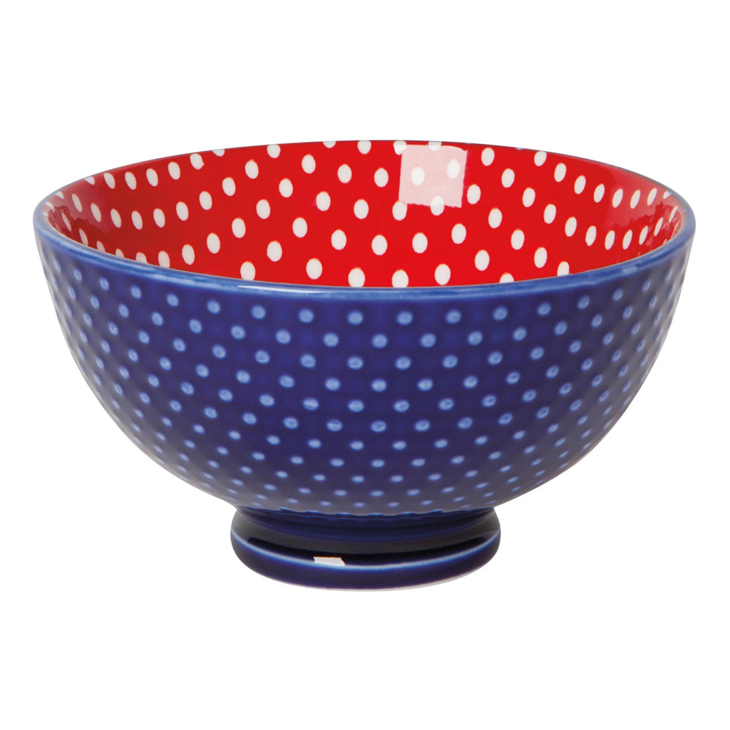 Poppy Stamped Bowl 4.5 inch.