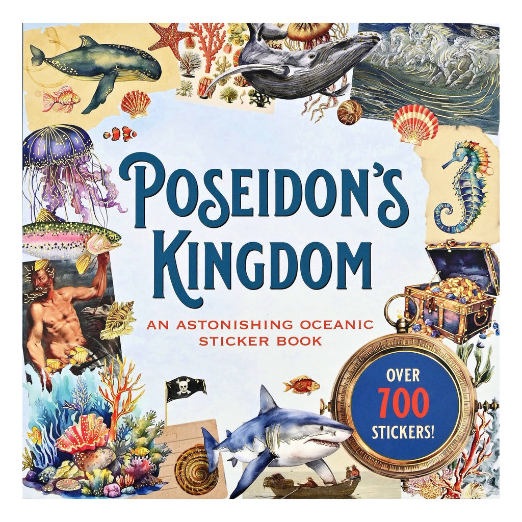 Poseidon's Kingdom Sticker Book.