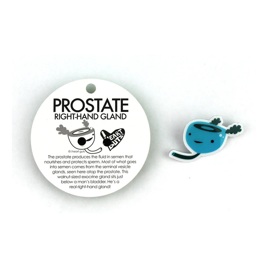 Prostate Lapel Pin features.