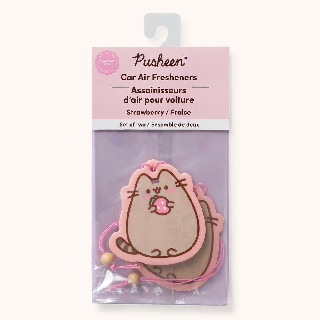 Pusheen Sweet Strawberry Car Air Freshener packaging.