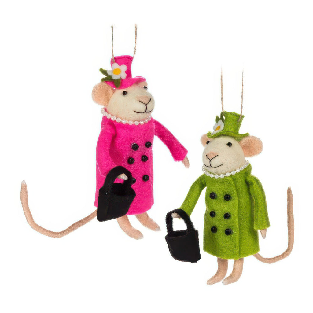 Queen Mouse Ornament.