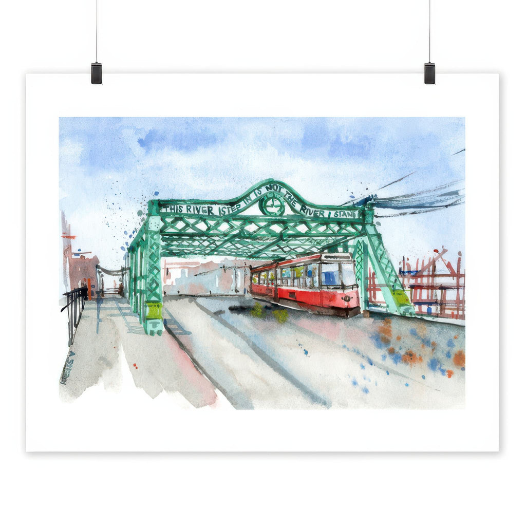 Queen Street Viaduct Fine Art Print 8 X 10.