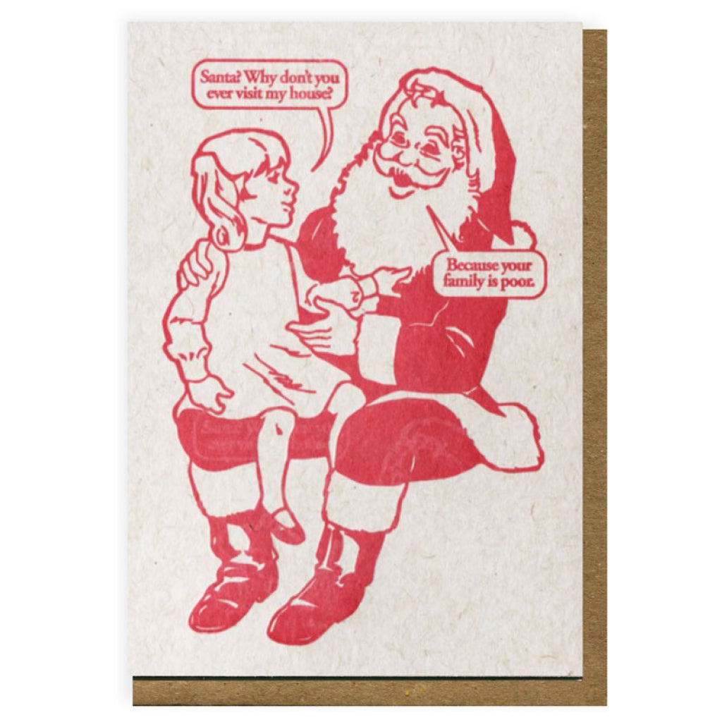 Question For Santa Card.