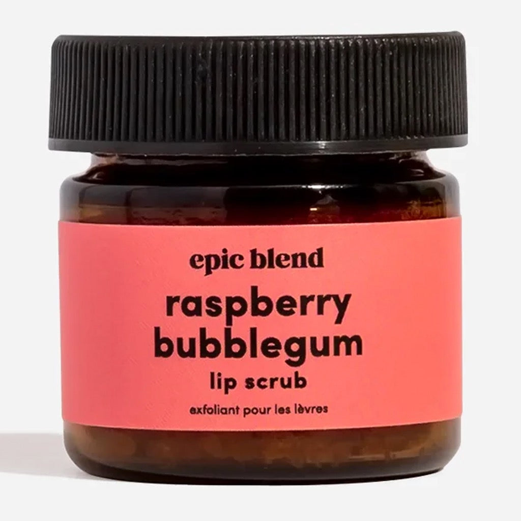 Raspberry Bubblegum Lip Scrub.