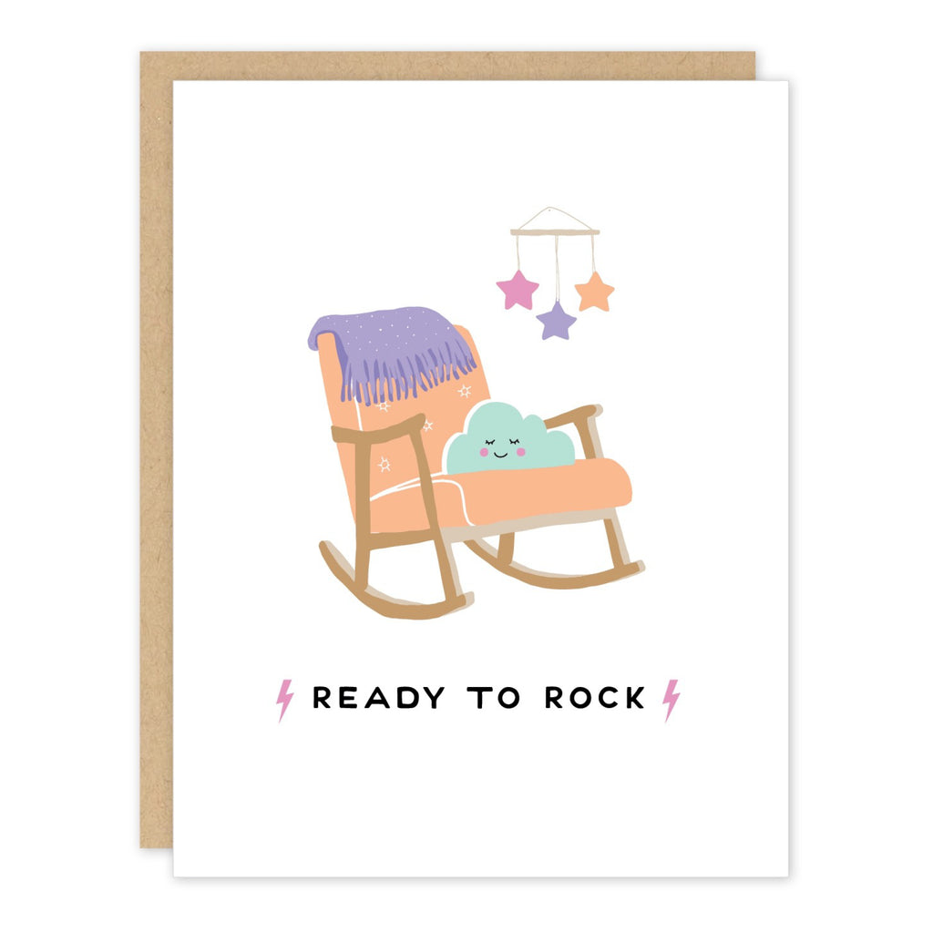 Ready to Rock Baby Card.