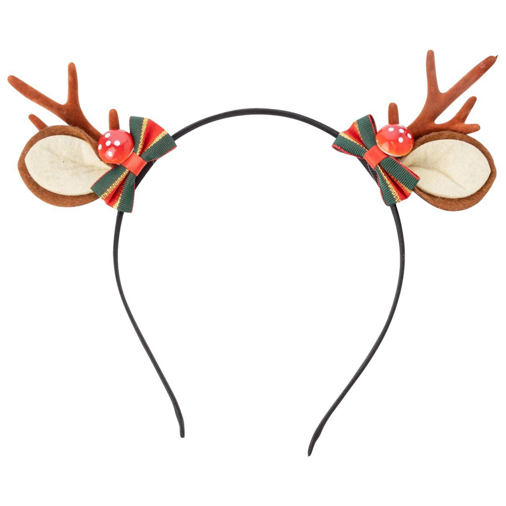 Reindeer Antler Headband brown.