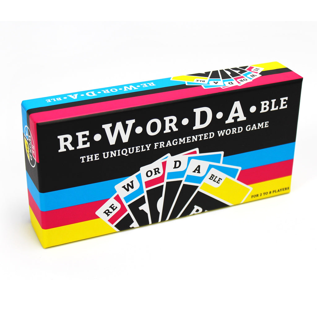 Rewordable Card Game.