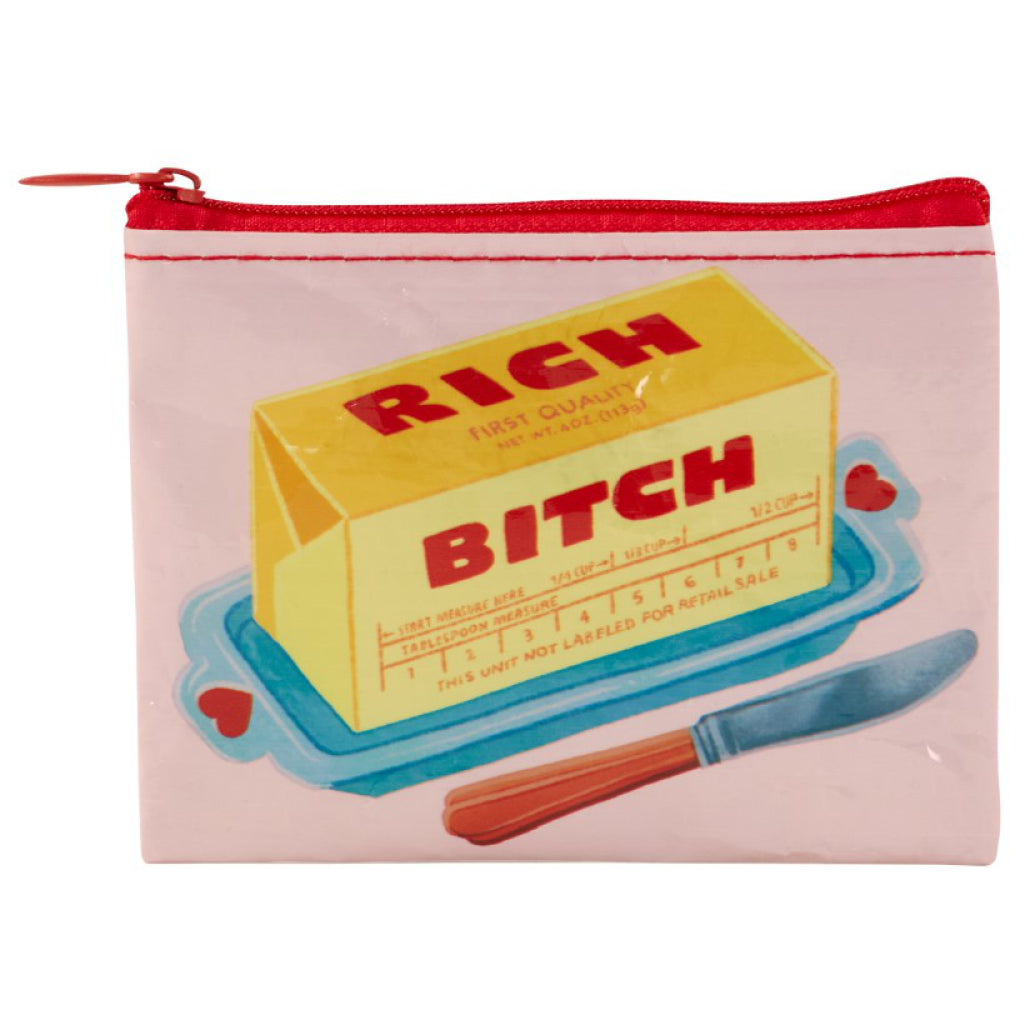 Rich Bitch Coin Purse.