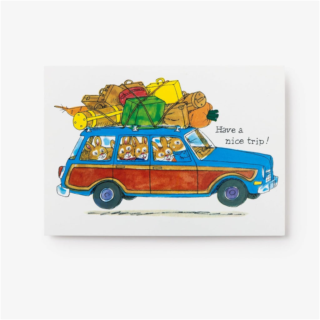 Richard Scarry's Busy, Busy Box Of Postcards - postcard sample.